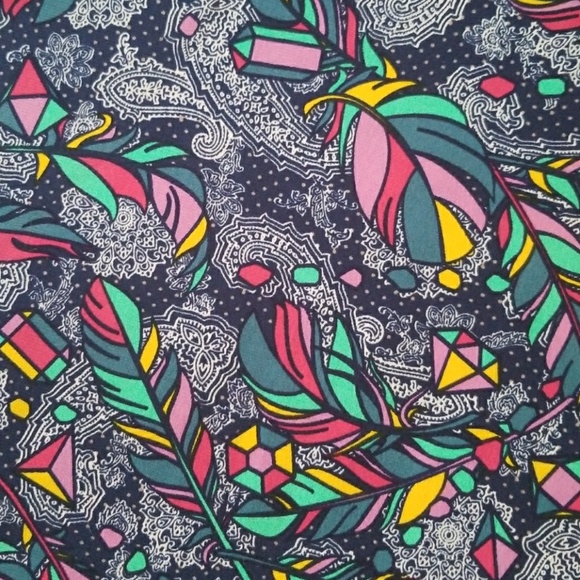 Feather and Diamond LulaRoe Maxi Skirt EUC - Picture 2 of 4